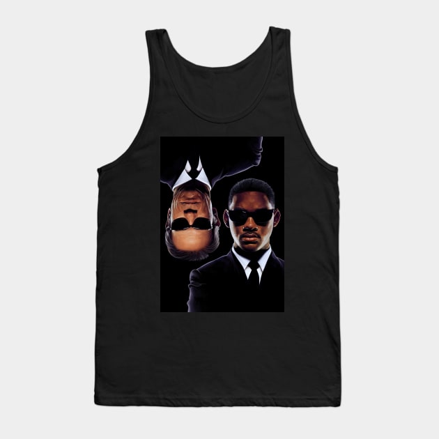 Men in Black Tank Top by dmitryb1